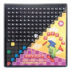 Игра настольная - Эрудит с черными фишками (Биплант, 10011) - миниатюра